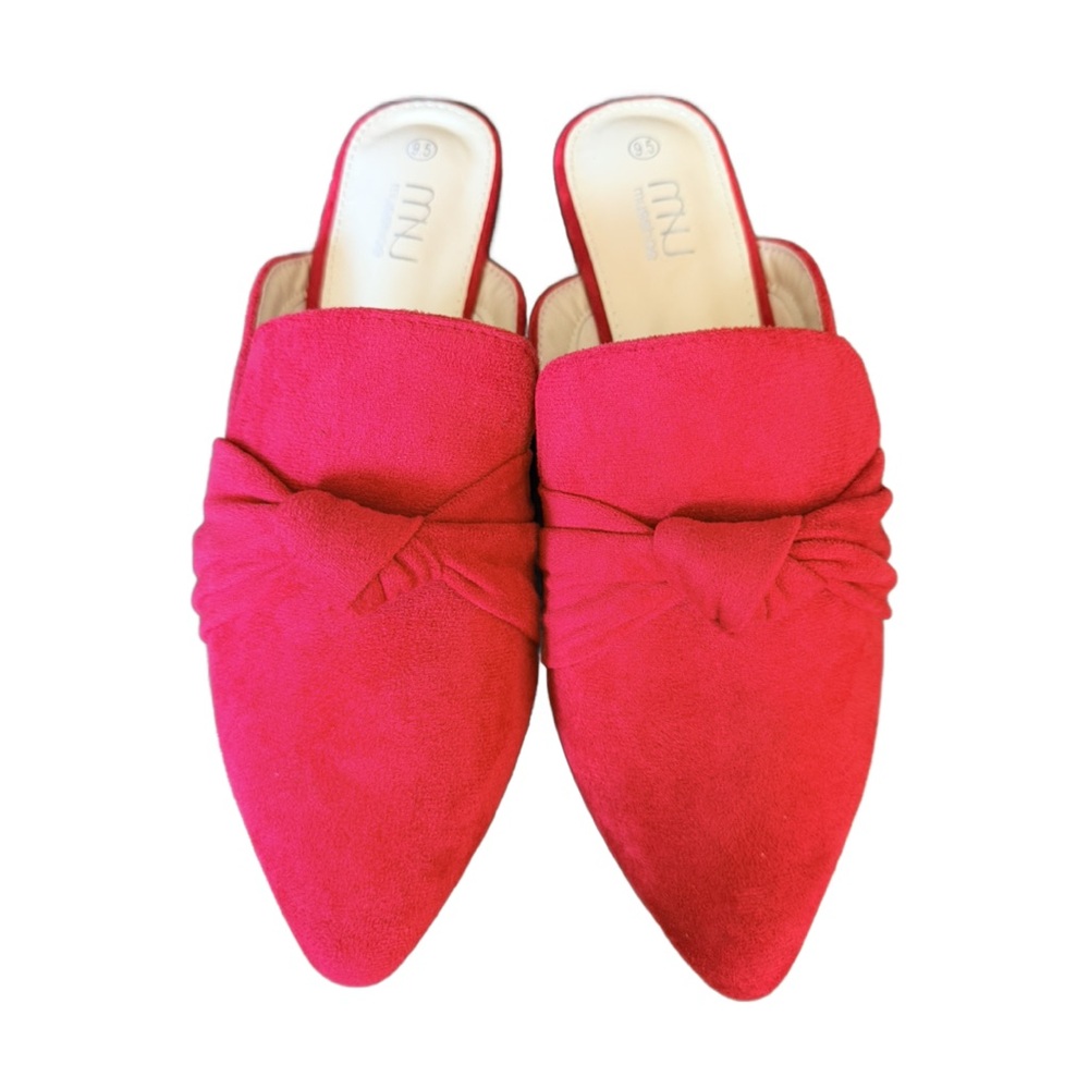 Musshoe Red Knot Casual Pointed Toe Mules - Picture 5 of 9